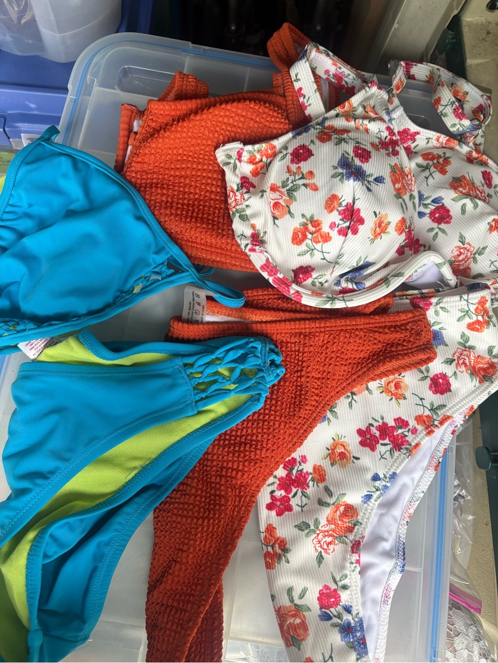 3 Bikini Lot - L-XL-0XL